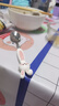 onlycook316不銹鋼兒童勺子寶寶輔食吃飯勺可愛卡通湯勺湯匙餐具-小兔 曬單實拍圖