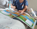 【清倉正版小蝌蚪點(diǎn)讀書(shū)】1-6歲心靈啟蒙睡前故事雙語(yǔ)點(diǎn)讀繪本 迷你熊歷險記4冊-清倉正版 曬單實(shí)拍圖