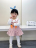 G.DUCKKIDS小黃鴨女童連衣裙秋裝嬰兒裙子6-12個(gè)月中小兒童衣服女寶寶公主裙 粉色 90 建議1~2歲【 80-90cm】cm 曬單實(shí)拍圖