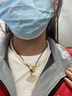 六桂福珠寶淡水珍珠黃金項(xiàng)鏈女足金牡丹花吊墜母親節(jié)禮物送婆婆媽媽長(zhǎng)輩生日 京速達(dá)/牡丹花珍珠項(xiàng)鏈+珍珠禮盒 曬單實(shí)拍圖