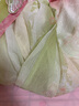 萌乎花未央女童漢服夏款國風(fēng)兒童唐裝短袖襦裙女寶寶古風(fēng)仙連衣裙140 曬單實(shí)拍圖