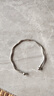 銀魚(yú)尾手鏈女莫比烏斯手鐲小眾感高級 冷淡風(fēng)魚(yú)尾手鏈銀色扭曲手鐲 曬單實(shí)拍圖