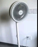 華凌美的【小暴風】白天鵝空氣循環(huán)扇 家用電風扇大風量搖頭輕音臥室臺式落地扇節(jié)能空調(diào)扇WH-FGA2001 曬單實拍圖