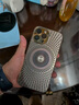 諾梵爵 NIOFOA'JUR夏季鏤空散熱適用蘋(píng)果16promax手機殼新款iPhone15pro磁吸充電14帶鏡頭膜13Pro男女個(gè)性創(chuàng  )意保護套 鈦原色螺旋磁吸散熱 iPhone 13 Pro Max 曬單實(shí)拍圖