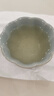 天福茗茶汝窯茶杯主人杯陶瓷冰裂紋品茗杯家用小茶杯開(kāi)片可養 汝窯花瓣杯70ml 曬單實(shí)拍圖