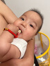 翰元花椒木磨牙棒嬰兒牙膠3-4-5-6個月以上寶寶咬膠幼兒口欲期玩具 磨牙棒圓頭+盒 +防掉鏈+繩 1只裝 曬單實拍圖
