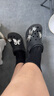 卡駱馳crocs檀健次同款經(jīng)典泡芙洞洞鞋百舒適男沙灘鞋女鞋休閑鞋|207521 黑色-001(含智必星) 36 (220mm) 37 曬單實拍圖