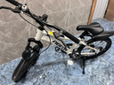 飛鴿碟剎減震兒童自行車(chē)6-10-15歲中大童男女孩腳踏車(chē)學(xué)生變速山地車(chē) 【勇士】冰川白 碟剎避震 單速 18寸【身高115-135cm】約6-10歲 曬單實(shí)拍圖