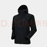 凱樂(lè )石（KAILAS）男款I(lǐng)C保暖軟殼外套透氣彈力戶(hù)外攀巖防風(fēng)連帽登山服 玄青黑KG2439124 L 曬單實(shí)拍圖