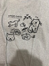 妙奕嘉短袖女新款2025年寬松潮流t恤純棉夏季女裝半袖上衣顯瘦遮肚子 卡通寬松短袖【淺灰色】 M 【建議85-100斤】 曬單實拍圖