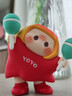 名創(chuàng)優(yōu)品（MINISO）右右醬youyou萌趣歪頭icon box手辦盲盒桌面擺件玩具周邊生日禮物 曬單實(shí)拍圖
