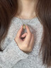 中國黃金愛心黃金項鏈女足金吊墜七夕情人節(jié)禮物送女友生日老婆結婚紀念 足金心跳吊墜-贈925銀鏈 曬單實拍圖