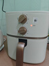 美的（Midea）空氣炸鍋易用旋鈕 家用實(shí)用大容量5.3L 不用翻面 蒸汽嫩烤 輕音烘炸 金屬內(nèi)腔無異味  MF-KZE535J5 曬單實(shí)拍圖