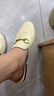 愛步（ECCO）休閑板鞋男 潮流厚底復古增高男鞋牛皮 街頭ACE856814 黑色85681451052 41 建議選購大一碼 曬單實拍圖