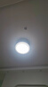 惠普普瑞護眼LED隱形扇葉餐廳遙控調(diào)光一體吊扇風(fēng)扇燈中山燈具包安裝 曬單實拍圖