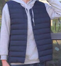 波司登25春疊穿羽絨服男90絨V領(lǐng)防風(fēng)保暖內(nèi)搭馬甲背心B250130001 曬單實(shí)拍圖