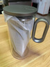 尚明耐熱玻璃茶壺茶水分離不銹鋼過濾泡茶壺大容量泡茶器功夫茶具套裝 槍黑色 900ml 曬單實拍圖