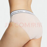 維多利亞的秘密（Victoria's Secret）棉質(zhì)舒適內(nèi)褲logo腰帶中腰包臀女士三角褲簡(jiǎn)約純色 曬單實(shí)拍圖