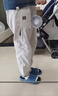 御魂猛哥哥夏季薄款速干工裝褲男寬松束腳褲男士潮流運(yùn)動(dòng)休閑長(zhǎng)褲男款 灰白 薄款 31 【115-125斤】 曬單實(shí)拍圖
