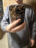 500g重磅長(cháng)袖t恤男女美式小領(lǐng)口厚實(shí)純棉內搭基礎純色打底衫情侶 黑色-羅口長(cháng)袖500G重磅 M 建議90-120斤 曬單實(shí)拍圖