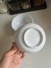 今萬(wàn)福 商用密胺直口米飯碗湯碗 快餐食堂打飯碗仿瓷餐具4.5英寸1個(gè)裝 曬單實(shí)拍圖