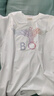 BOY LONDON春夏情侶款涼感炫彩翅膀印花潮牌短袖T恤N01912 白色 XL 曬單實(shí)拍圖