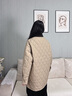 波司登25年新款輕薄羽絨服女短款90絨翻領(lǐng)拼接百搭巴恩風(fēng)外套B250135334 金沙卡其|7C91【暢銷(xiāo)色】 S 160/84A 體重約100-110斤 曬單實(shí)拍圖