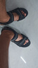 斯凱奇（Skechers）涼鞋男士夏季厚底休閑鞋軟底外穿透氣運(yùn)動(dòng)涼拖鞋237286 曬單實(shí)拍圖