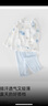 舒貝怡嬰兒衣服內(nèi)衣套裝兒童男女童秋衣秋褲夏季空調(diào)服睡衣藍(lán)色110CM 曬單實(shí)拍圖