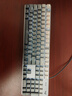 羅技（Logitech）K845機械鍵盤(pán) 有線(xiàn)鍵盤(pán) 辦公電腦打字鍵盤(pán)  電競游戲發(fā)光全尺寸個(gè)性化定制鍵帽 K845青軸+極晝透光鍵帽+桌墊 曬單實(shí)拍圖