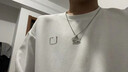 圣嵐項(xiàng)鏈男ins風(fēng)三角幾何吊墜男潮痞帥鈦鋼嘻哈小眾簡約設(shè)計(jì)感送男友 三角項(xiàng)鏈【禮盒裝】 曬單實(shí)拍圖