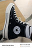 匡威（Converse）1970s帆布鞋經(jīng)典三星標(biāo)男女鞋休閑時(shí)尚百搭男鞋女鞋運(yùn)動(dòng)鞋 162050C 經(jīng)典黑【高幫1970s】 42 曬單實(shí)拍圖