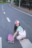 McTicco兒童運動(dòng)T恤夏季冰絲服速干衣短袖大童女童t夏裝女孩2025新款套裝 18837漸變粉色【運動(dòng)速干】 140 140cm 曬單實(shí)拍圖