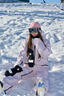 NOWINSNOW滑雪服女套裝3L專(zhuān)業(yè)防水防風(fēng)防寒高端硬殼上衣寬松男士滑雪背帶褲 粉色上衣 M 建議身高（162-170） 曬單實(shí)拍圖