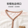 優(yōu)奇嬰兒衣服輕薄開衫夏6-36月男女寶寶超萌裝外套長袖空調(diào)服家居睡衣 曬單實(shí)拍圖