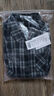 她享格子襯衫女秋冬磨毛長(cháng)袖襯衫復古格紋襯衣外套女 T144C6008 曬單實(shí)拍圖