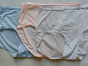 舒雅（Schiesser）女士Becover冰絲3A抑菌網(wǎng)眼透氣裸感平角內(nèi)褲【3條裝】22339T 淺粉+淺灰+淺藍(lán) 3條 M 曬單實(shí)拍圖