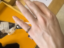 MZMZ鉑金情侶戒指男女對戒白金活口結(jié)婚訂婚告白生日紀念日禮物送女友 奢華款-LOVE情侶對戒【玫瑰金】 曬單實拍圖