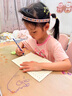 迪士尼女童連衣裙夏女孩2025新款愛莎公主裙裙子網(wǎng)紗裙LX82124 粉120 曬單實拍圖