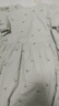 費雪（Fisher-Price）美國費雪孕婦夏裝連衣裙新款純棉夏季哺乳喂奶長款春秋款孕婦裙子 抹茶綠連衣裙 M【100-125斤適穿】 曬單實拍圖
