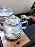 茶皇子（CHAHUANGZI）自動(dòng)上水電熱水壺嵌入式燒水煮茶臺(tái)燒水壺一體機(jī)煮茶器底部上水茶具整套電熱水壺 1L 三合一（尺寸37*20cm） 曬單實(shí)拍圖