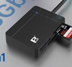 灃標(biāo)（FB）PSP游戲機(jī)MS卡記憶棒相機(jī)XD TF SD卡CF大卡USB3.0多功能合一高速讀卡器 老相機(jī)讀卡器 7口合1【多盤符互拷】 曬單實(shí)拍圖