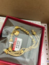 怡萊寶黃金盤(pán)纏手鏈女葫蘆999足金胖福小金坨轉運珠福祿純金編繩禮物 胖福+20顆盤(pán)纏手鏈 金重約2.6g【米色繩】 曬單實(shí)拍圖