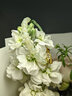 千年（CEMNI）桃花朵朵開足金999花朵轉(zhuǎn)運珠3D硬金黃金手鏈腳鏈金鑲玉新年禮物 桃花運滿滿-綠色 曬單實拍圖