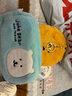 名創(chuàng)優(yōu)品（MINISO）自嘲熊毛絨筆袋公仔玩具玩偶文具送兒童女朋友生日禮物女 曬單實拍圖