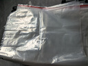 登比食品自封袋13號40*60cm加厚防水密封PE收納封口保鮮封口袋塑封袋 曬單實(shí)拍圖