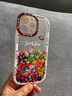 英愷達(dá) 適用蘋果14ProMax手機(jī)殼iphone14ProMax保護(hù)套全包防摔抗指紋男女款保護(hù)殼泡芙殼彩色小公仔  曬單實拍圖