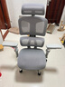 Everseat Flex6Ultra人體工學椅電腦椅辦公椅雙層網(wǎng)布線控底盤安全高承重 晨霧灰+鋁合金腳+7D扶手 曬單實拍圖