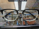 依視路（ESSILOR） 鉆晶系列高清耐磨防藍光近視超薄鏡片專(zhuān)業(yè)配度數眼鏡架男女鏡框 鈦+金屬-全框-4023BK-黑色 鏡框+依視路膜巖高清1.60現片 曬單實(shí)拍圖