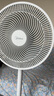 美的（Midea）電風(fēng)扇家用7葉落地扇搖頭電風(fēng)扇循臥室宿舍輕音風(fēng)扇臺式桌面小型風(fēng)扇臺地兩用升級款 白色丨7葉臺地兩用 曬單實(shí)拍圖